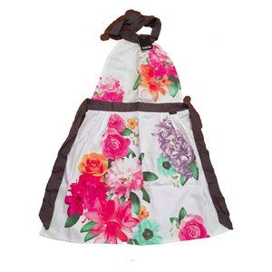 NWT Ladelle Beautiful Floral Pattern Cora Apron by Ladelle® AZO Free